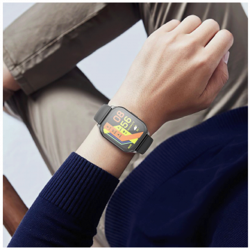 hoco. Pametni sat, 1.96", AMOLED zaslon, Bluetooth, IP68 - Y19 Metal Gray