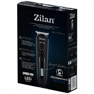 Zilan Aparat za šišanje, brijanje, trimer, 10u1 - ZLN8658/ZLN5919 Uranus