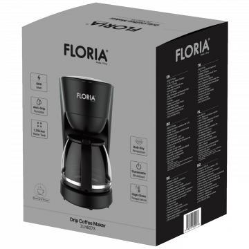 Floria Aparat za filter kafu, 600W - ZLN9273