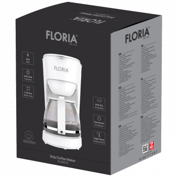 Floria Aparat za filter kafu, 600W - ZLN9274