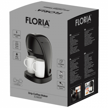 Floria Aparat za kafu, 370-450W - ZLN9297