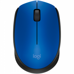 Logitech M171 bežični miš, plavi, optički, 1000 dpi