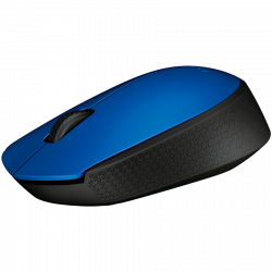 Logitech M171 bežični miš, plavi, optički, 1000 dpi