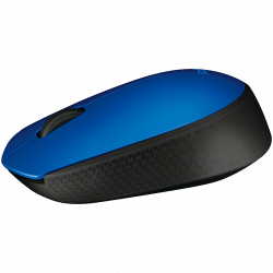 Logitech M171 bežični miš, plavi, optički, 1000 dpi
