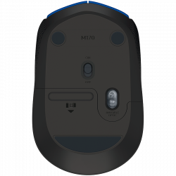 Logitech M171 bežični miš, plavi, optički, 1000 dpi