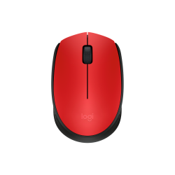 Logitech M171 bežični miš, crveni, 1000 dpi, USB prijemnik