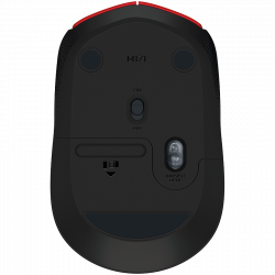 Logitech M171 bežični miš, crveni, 1000 dpi, USB prijemnik