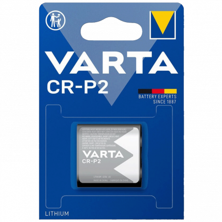 Varta Baterija litijska, Photocell, CRP2, DL223A, 6V - CR-P2 B1