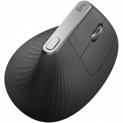 Logitech MX Vertical Bluetooth bežični miš, grafitni, ergonomski, 1600 dpi