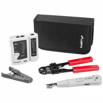 Lanberg Alat za motažu LAN i telefonskih konektora, set - NT-0301