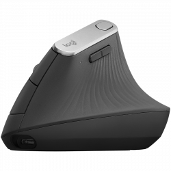 Logitech MX Vertical Bluetooth bežični miš, grafitni, ergonomski, 1600 dpi