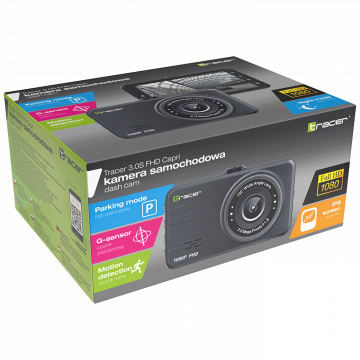 Tracer Auto kamera, 2 Mpixel, FullHD, microSD, G-senzor - 3.0S FHD CAPRI DASH CAM