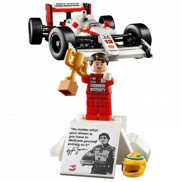 Lego McLaren MP4/4 i Ayrton Senna, LEGO Icons - McLaren F1 MP4/4 i A.Senna