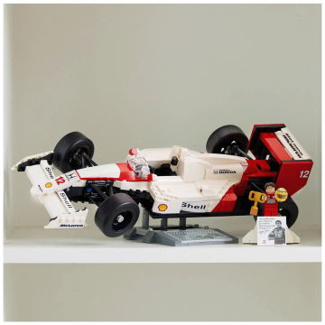 Lego McLaren MP4/4 i Ayrton Senna, LEGO Icons - McLaren F1 MP4/4 i A.Senna