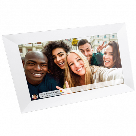 IRRADIO Digitalni foto okvir 10", IPS touch panel, WiFi - DPF-IR10W