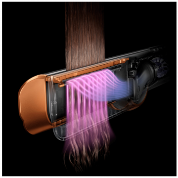 Dyson Pegla za kosu, 1600W, Airstrait Bright Nickel/Bright Copper - Airstrait Bright Nickel/Copper