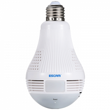 Escam Kamera za video nadzor, detektor pokreta, 1.3Mpixel,E27,WiFi - QP136