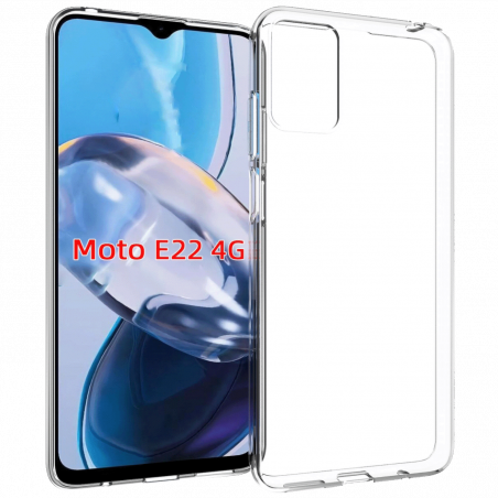 NN-Su Maska za Motorola Moto E22, Transparent - Motorola E22 TPU Phone Case