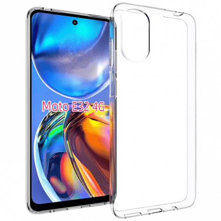 NN-Su Maska za Motorola Moto E32 4G, Transparent - Motorola E32 4G TPU Phone Case