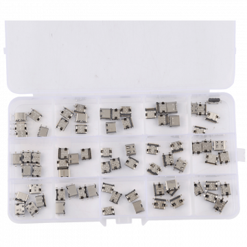 NN-Su Type C konektor, set 75 kom. - USB Type C Connector, set
