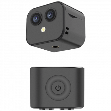 NN-Su Kamera IP, 4K, 4K, 32Mpixel, WiFi, microSD - D3 HD 4K Dual Lens Wifi Camera