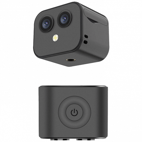 NN-Su Kamera IP, 4K, 4K, 32Mpixel, WiFi, microSD - D3 HD 4K Dual Lens Wifi Camera