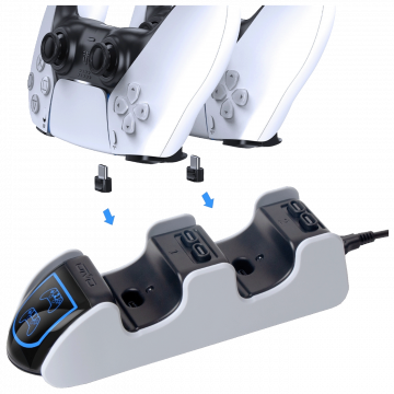 NN-Su Stanica za punjenje bežičnih kontrolera za PS5 - Dual Charging Dock For PS5