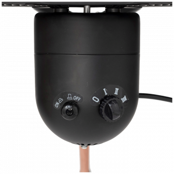 home Ventilator sa 3 sklopive noge, 114-134 cm, 60W, crna - SF45