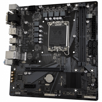 Gigabyte Matična ploča za PC, LGA1700, Intel H610, DDR4,  microATX - H610M S2H V2 DDR4