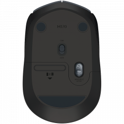 Logitech M170 bežični miš, siva boja, 2.4 GHz, Nano prijemnik