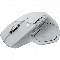 Logitech MX Master 4 bežični miš, Pale Grey, 8000 DPI, USB-C