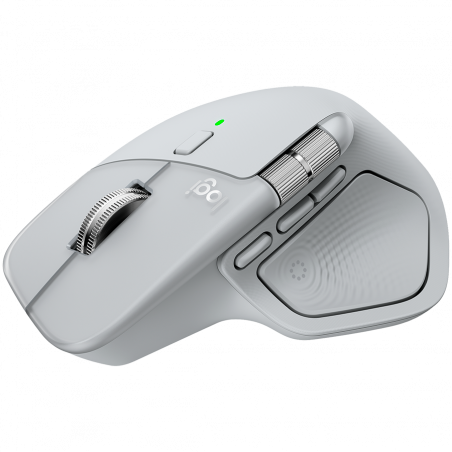 Logitech MX Master 4 bežični miš, Pale Grey, 8000 DPI, USB-C