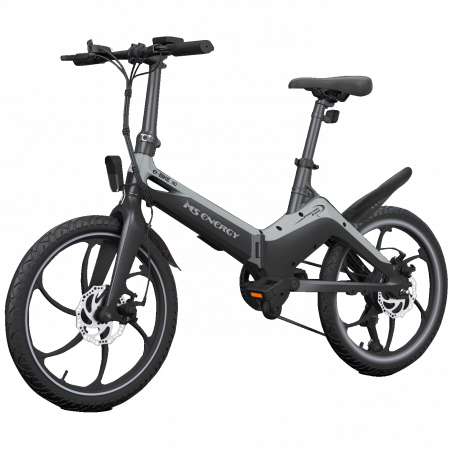 MS Energy Elekrični Gradski bicikl, 20" točkovi, domet do 50 km - eBike i10 Black/Gray