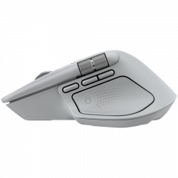 Logitech MX Master 4 bežični miš, Pale Grey, 8000 DPI, USB-C