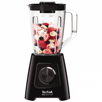 Tefal Blender, zapremina 2 lit, 600 W, BlendForce II, crna - BL420838