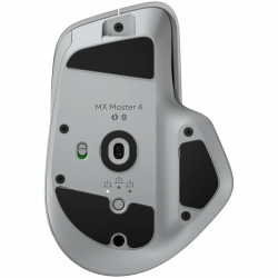Logitech MX Master 4 bežični miš, Pale Grey, 8000 DPI, USB-C