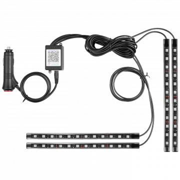 Tracer RGB LED svjetlo za automobil, Bluetooth - RGB CAR LIGHTING