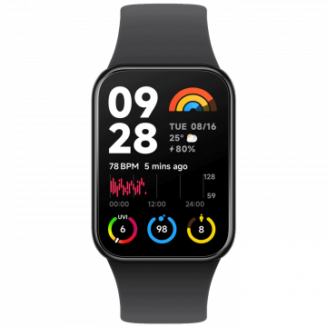 Xiaomi Pametni sat, fitness, 1.74" AMOLED ekran, vodootporan 5 ATM - Mi Smart Band 8 Pro