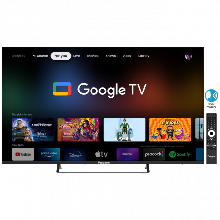 Fobem Televizor Smart LED FullHD 43", Google TV - MT43EG4000F