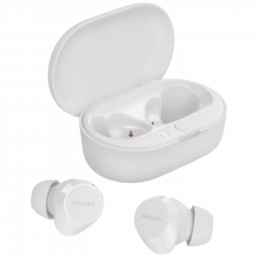 Philips Slušalice bežične sa kutijicom za punjenje, Bluetooth - TAT1209WT/00