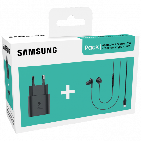 Samsung Set Punjač za mobitel Ta800 + IC100B slušalice - TA800N Charger+IC100B Headphones
