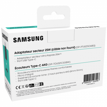 Samsung Set Punjač za mobitel Ta800 + IC100B slušalice - TA800N Charger+IC100B Headphones