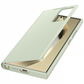 Samsung Preklopna maska Smart View za Samsung S24 Ultra, light green - EF-ZS928CGEGWW
