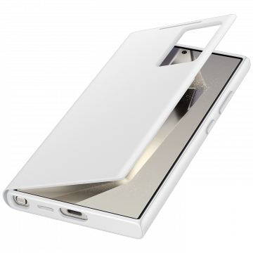 Samsung Preklopna maska Smart View za Samsung S24 Ultra, white - EF-ZS928CWEGWW