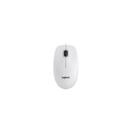 Logitech B100 žičani miš, bijeli, USB, optički, 800 dpi