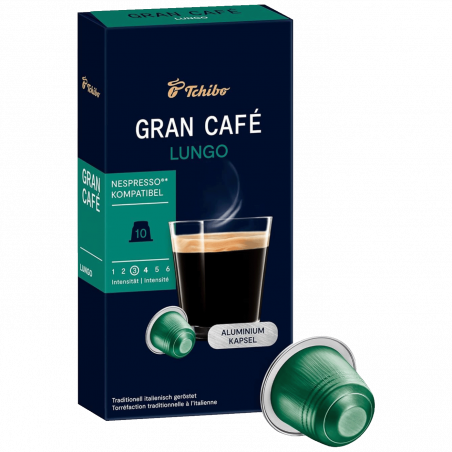 Tchibo Kapsule Gran Café Lungo za Nespresso aparate, 10/1 - Café Lungo 10/1