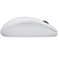 Logitech B100 žičani miš, bijeli, USB, optički, 800 dpi