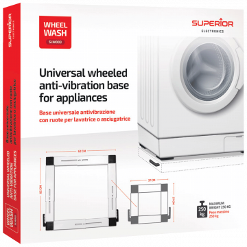 Superior Univerzalno antivibraciono podnožje sa točkovima - Wheel Wash