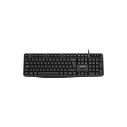 CANYON KB-1 EN/AD žična tastatura, crna, USB, 104 tipke