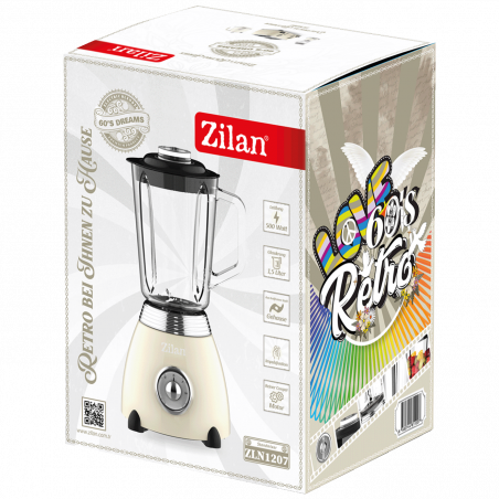 Zilan Blender zapremina 1.5 lit., 500W, 2 brzine, Retro - ZLN1207